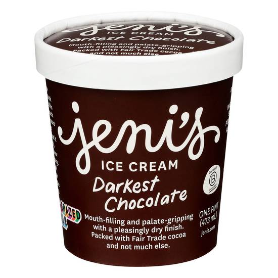 Jeni's Darkest Chocolate Ice Cream (1 pint)