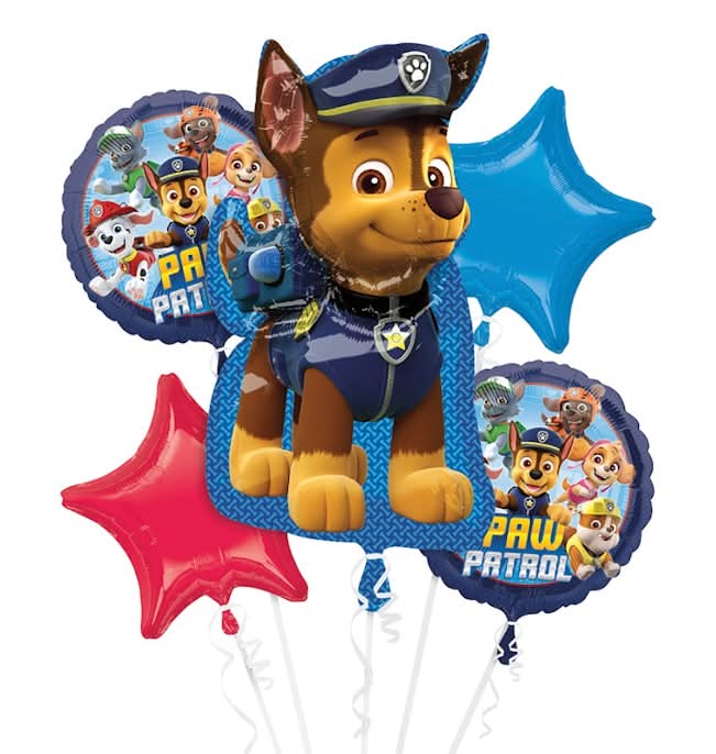 Paw Patrol Balloon Bouquet