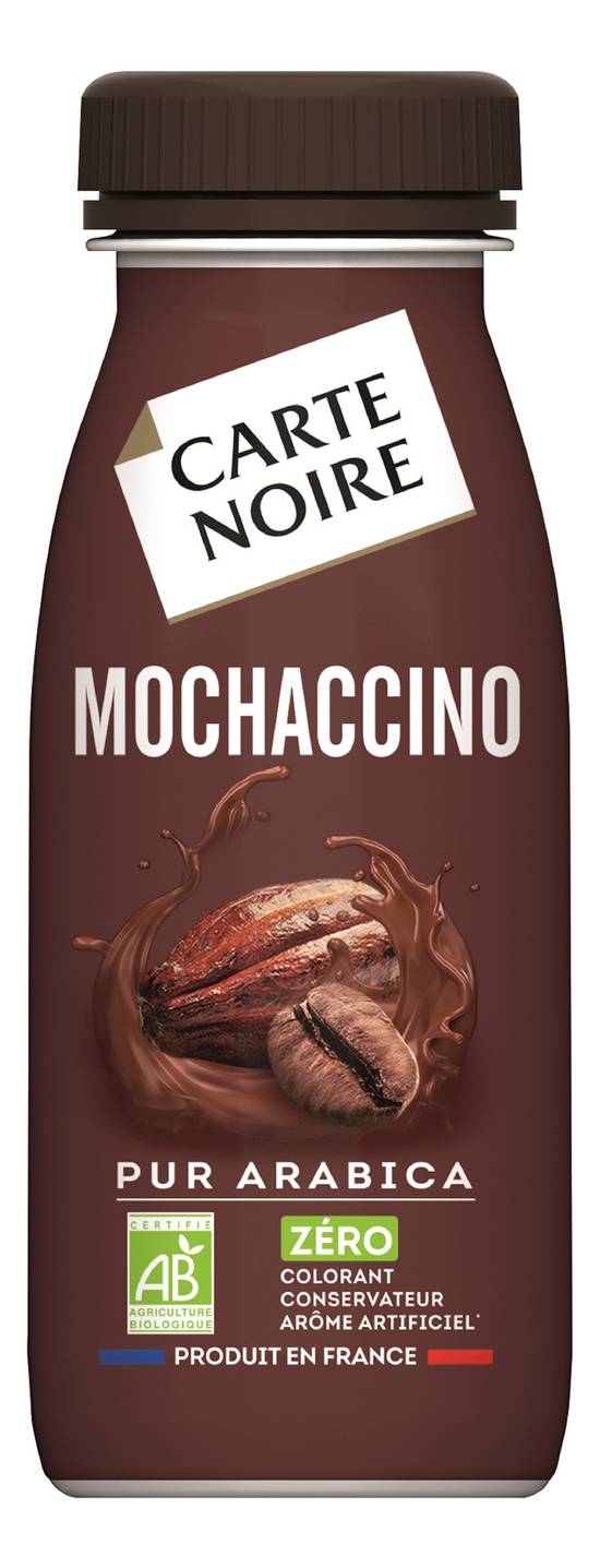 Carte Noire - Prêt à boire mochaccino bio (250 ml)