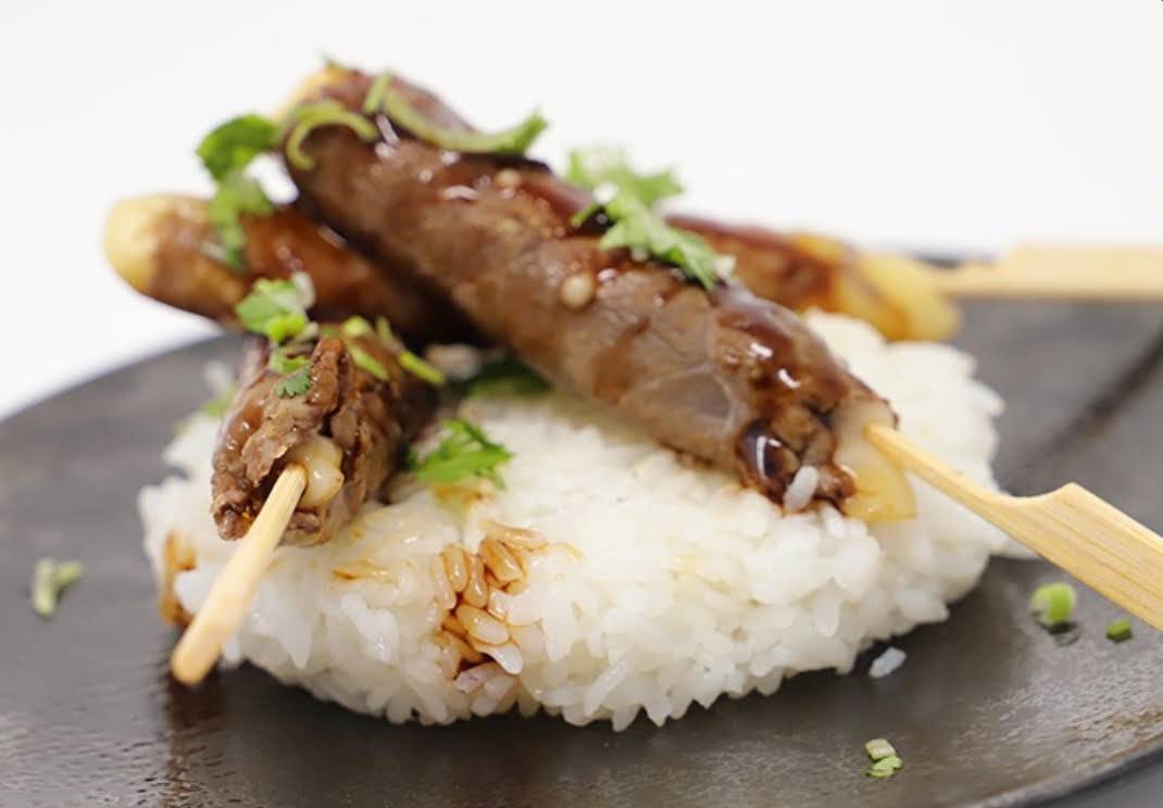 160- Brochette bœuf au fromage