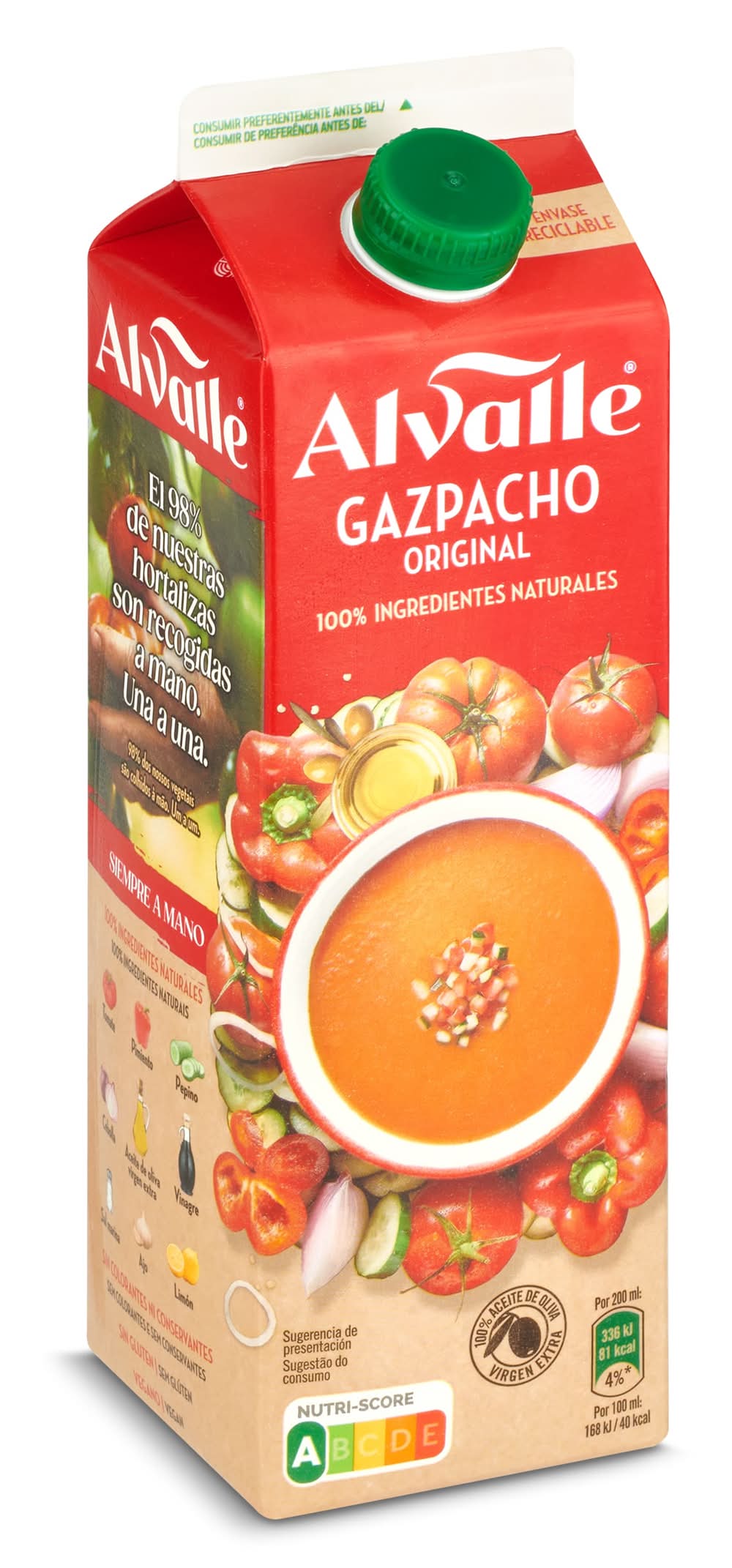 Gazpacho Original Alvalle Brik 1 L