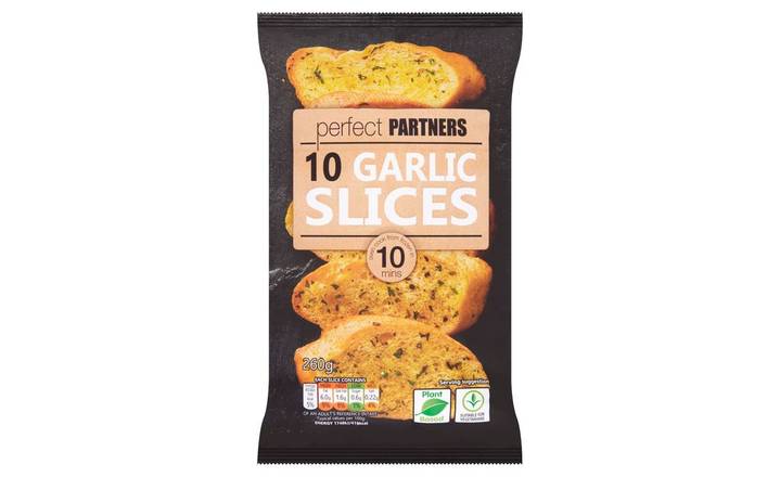 Perfect Partners 10 Frozen Garlic Bread Slices (389431)
