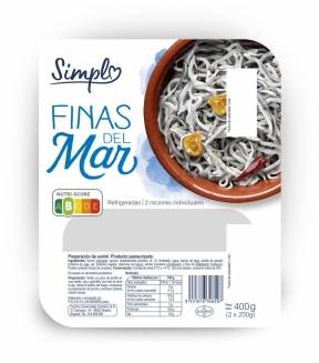 Finas del mar Carrefour Simply 400 g