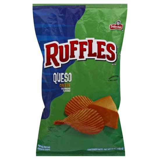 Ruffles Queso Cheese Flavored Potato Chips