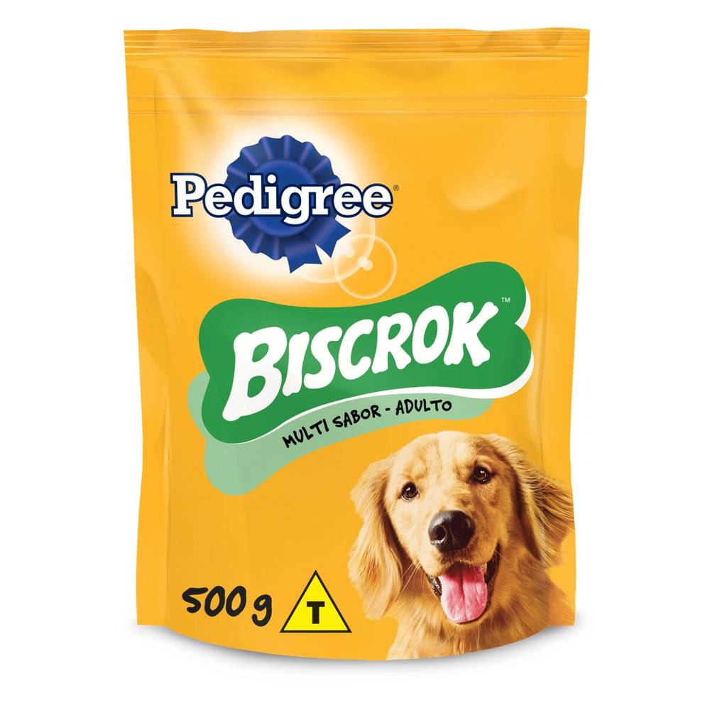 Pedigree biscoito para cães adultos biscrok (500 g)