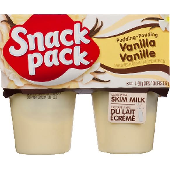 Snack Pack Pudding Cups, Vanilla (396 g, 4 ct)