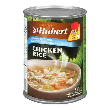St Hubert · Chicken and rice soup - Soupe au poulet et au riz St-Hubert