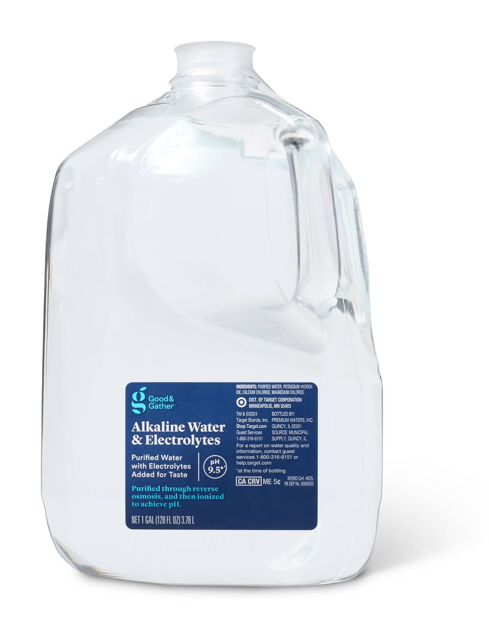 Good & Gather Alkaline Water & Electrolytes (1 gal)