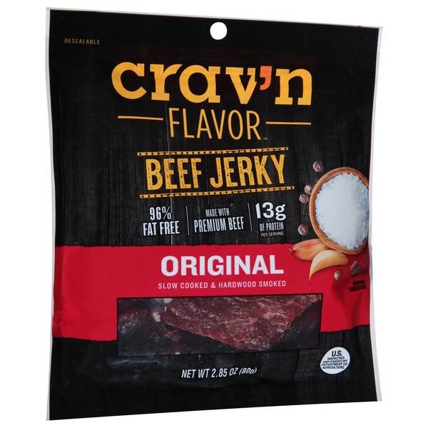 Crav'n Flavor Beef Jerky, Original