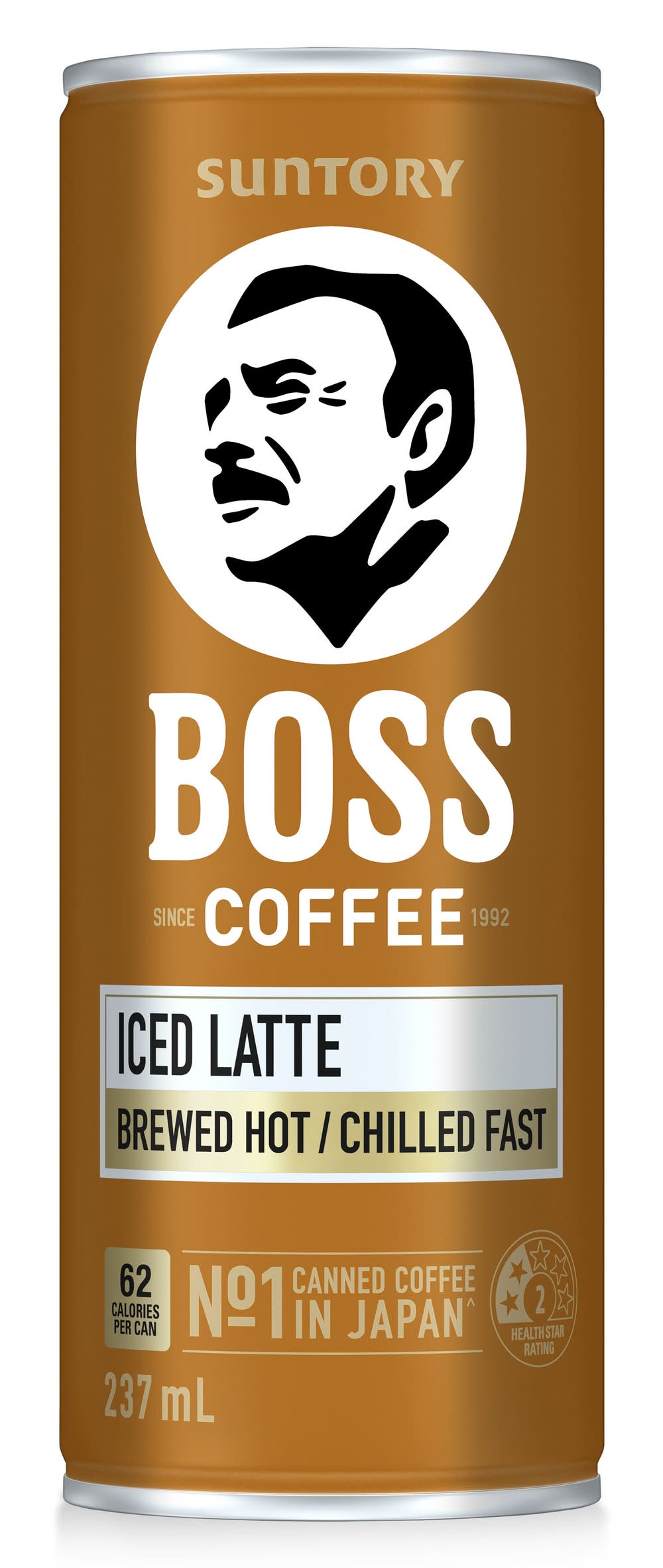Suntory BOSS Coffee Flash Brew Iced Latte (237mL)