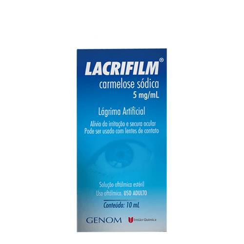 Lacrifilm · Carmelose sódica 5 mg/ml (10 ml)