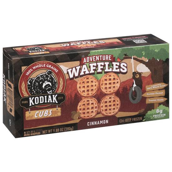 Kodiak Cubs Mini Adventure Cinnamon Waffles