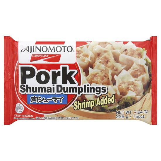 Ajinomoto Pork Shumai Dumplings With Shrimp (15 ct)