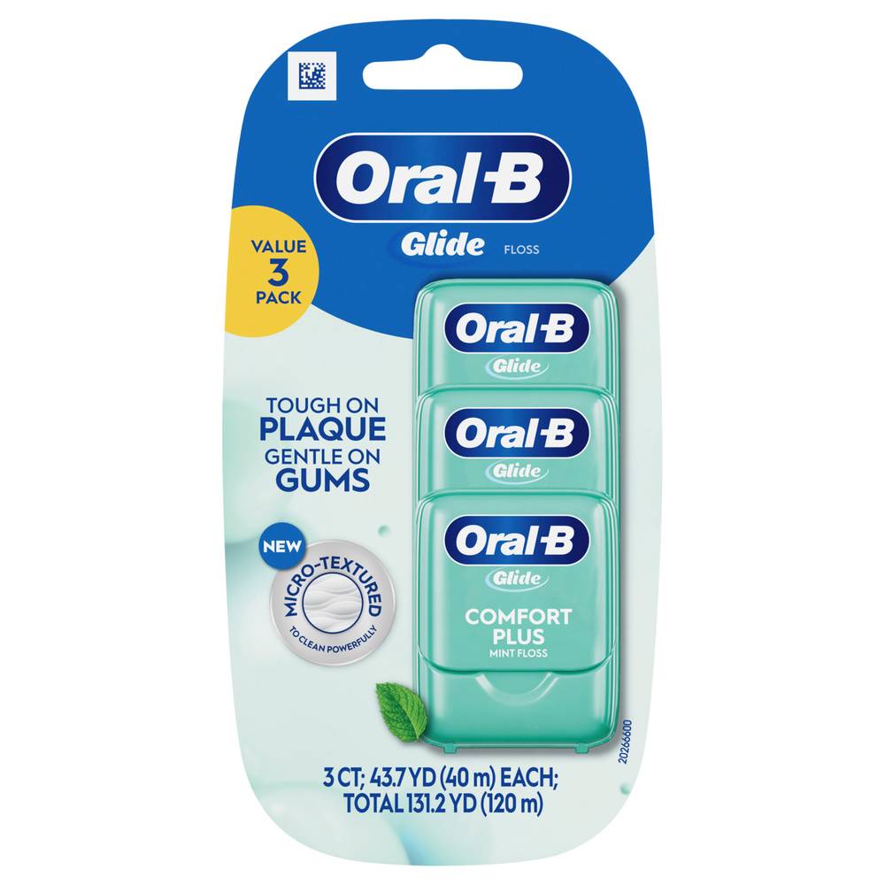 Oral-B Glide Pro-Health Comfort Plus Mint Dental Floss (1.6 oz)