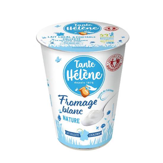 Fromage blanc nature 20% 400g - TANTE HELENE - BIO