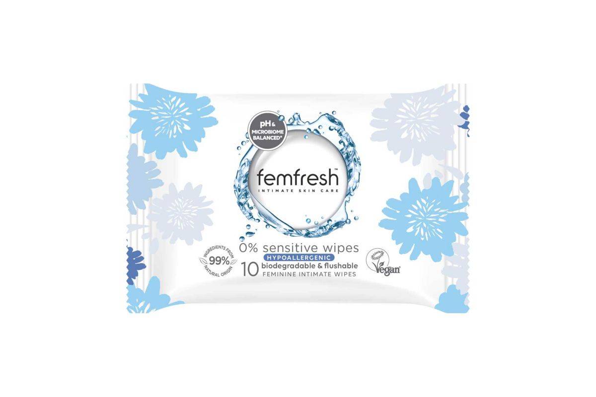 FremFresh Wipes 0% 25 Pack