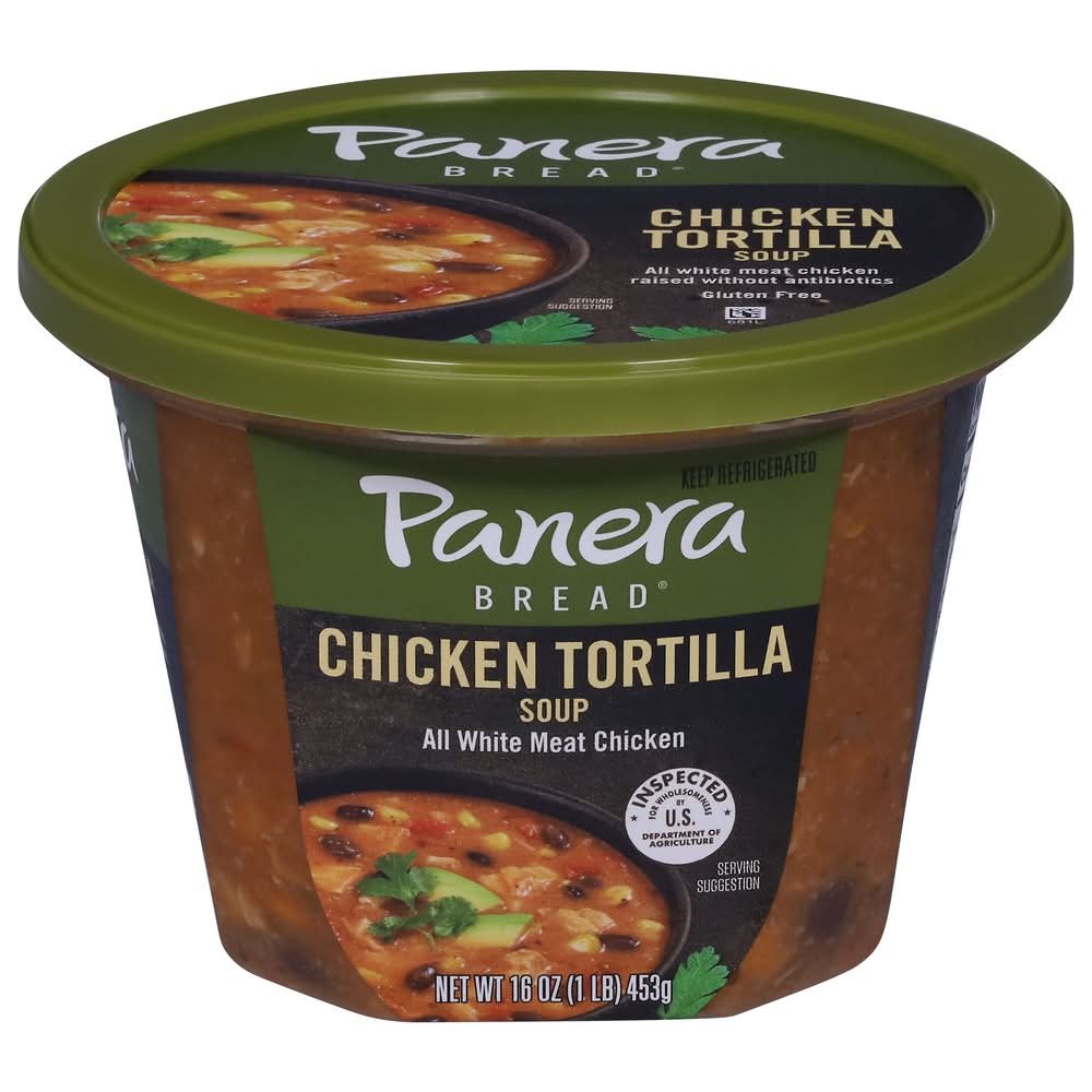Panera Bread All White Meat Chicken Tortilla Soup (16 oz)