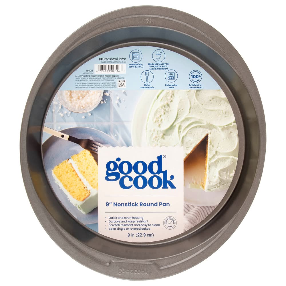 GoodCook Premium 9" Nonstick E-Z Release Round Cake Pan