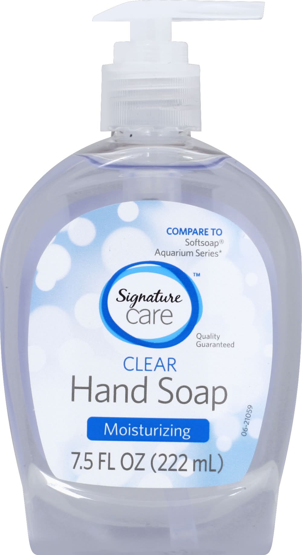 Signature Care Clear Moisturizing Hand Soap (7.5 fl oz)