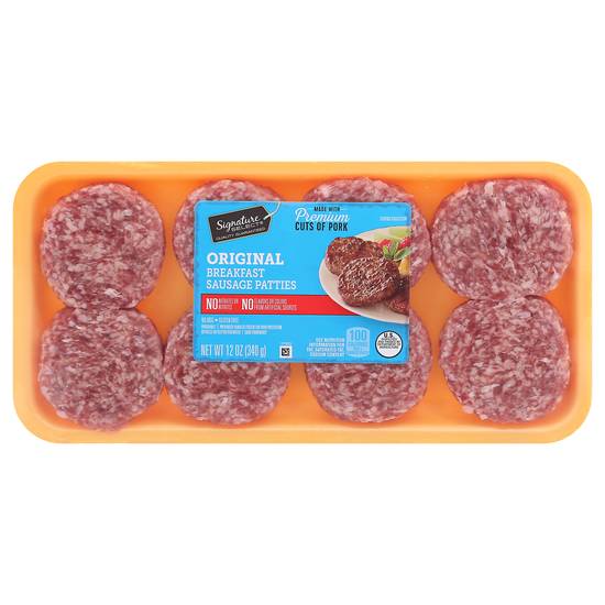 Signature Select Breakfast Sausage Patties (12 oz)