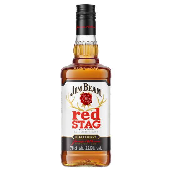 Jim Beam Black Cherry, Red Stag Whiskey (700ml)