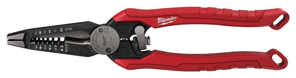 Milwaukee 7 In 1 High Leverage Combination Wire Stripper, 9 in