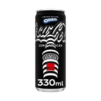 Coca Cola Oreo zero azúcar lata 330 ml.