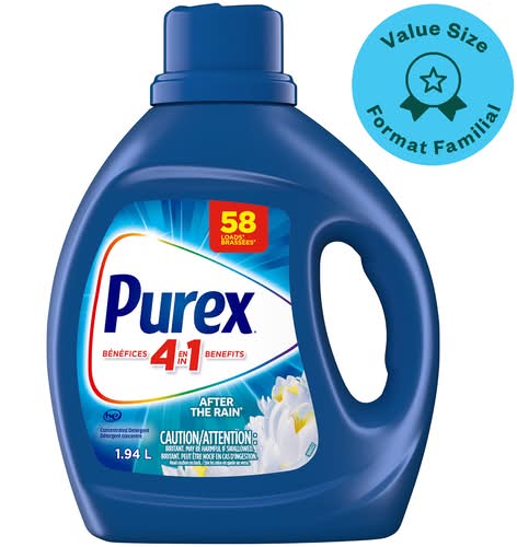 Purex Laundry Detergent, After the Rain (2.03 L)