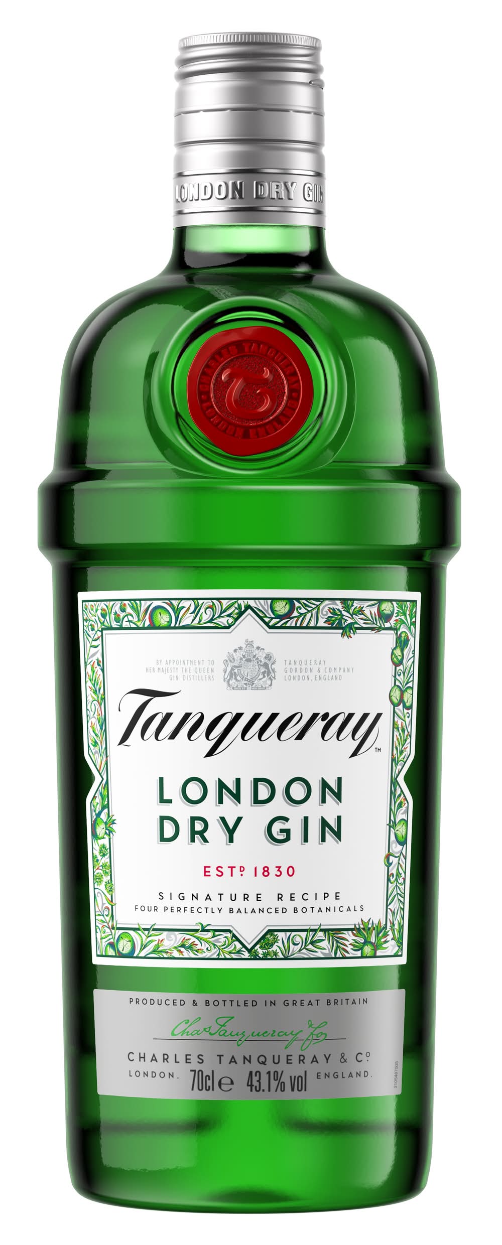London dry gin ginebra inglesa · Tanqueray (700 ml)