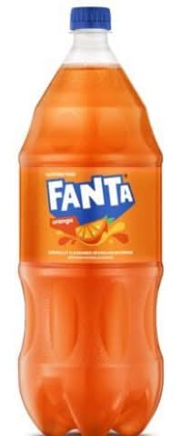 Fanta Flavored Soda, Orange (2 L)