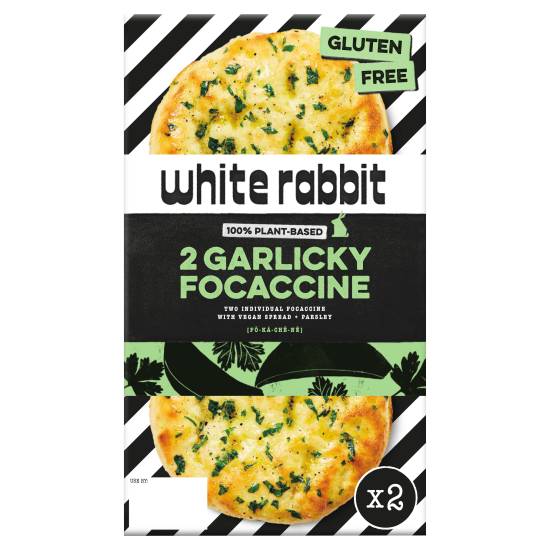 White Rabbit Gluten Free Garlicky Focaccine (270g)