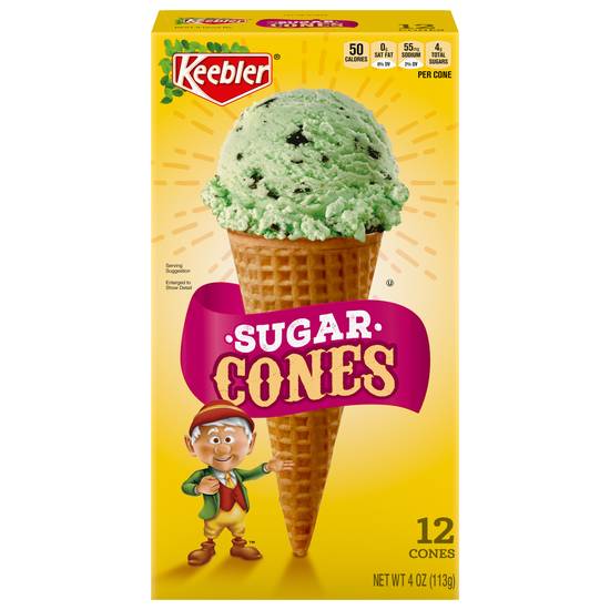 Keebler Sugar Cones (12 ct)