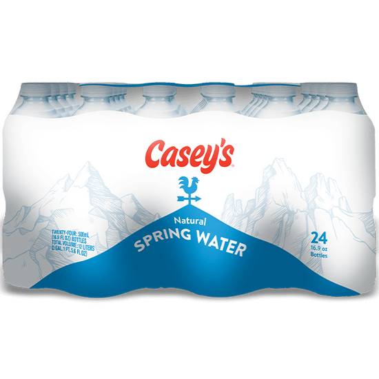 Casey's Spring Water 24 pack 16.9oz
