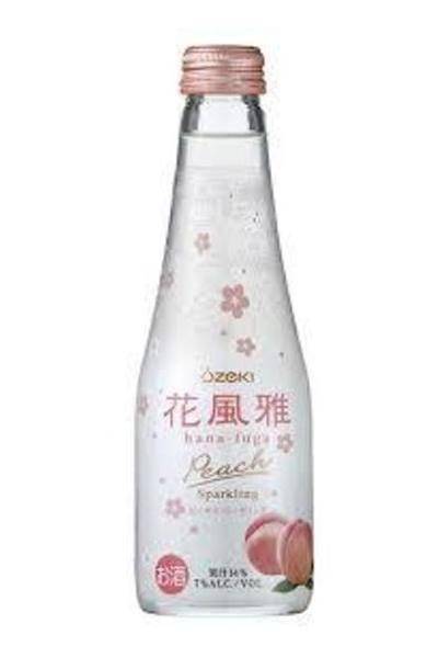 Ozeki Hana Fuga Peach Sparkling Sake (50 ml)