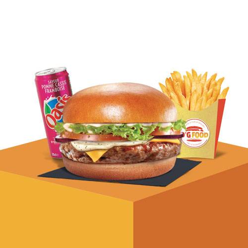 Menu O'Boursin burger