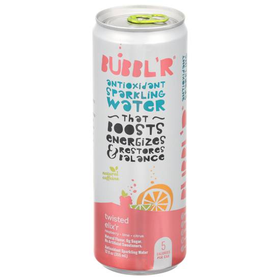 Bubbl'r Twisted Elix'r Antioxidant Sparkling Water (12 fl oz)