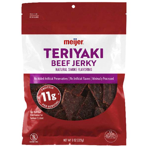 Meijer Teriyaki Beef Jerky (8 oz)