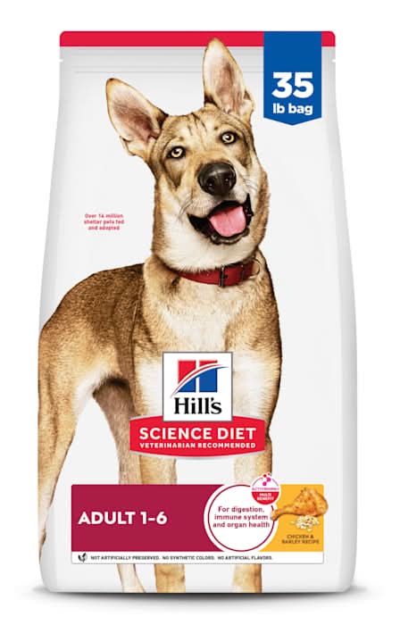Hill's Science Diet Adult Chicken & Barley Recipe Dry Dog Food, 35 lbs.