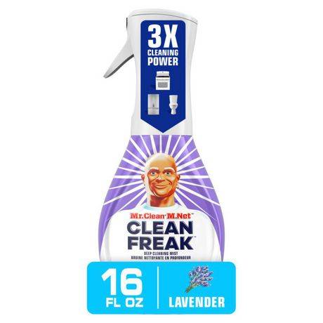 Mr. Clean Freak Deep Cleaning Mist Multi Surface Spray, Lavender (473 ml)