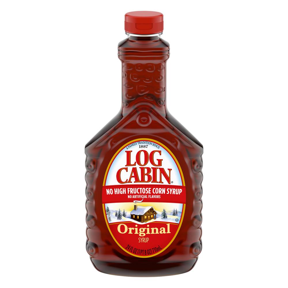 Log Cabin Original No High Fructose Corn Syrup (24 fl oz)