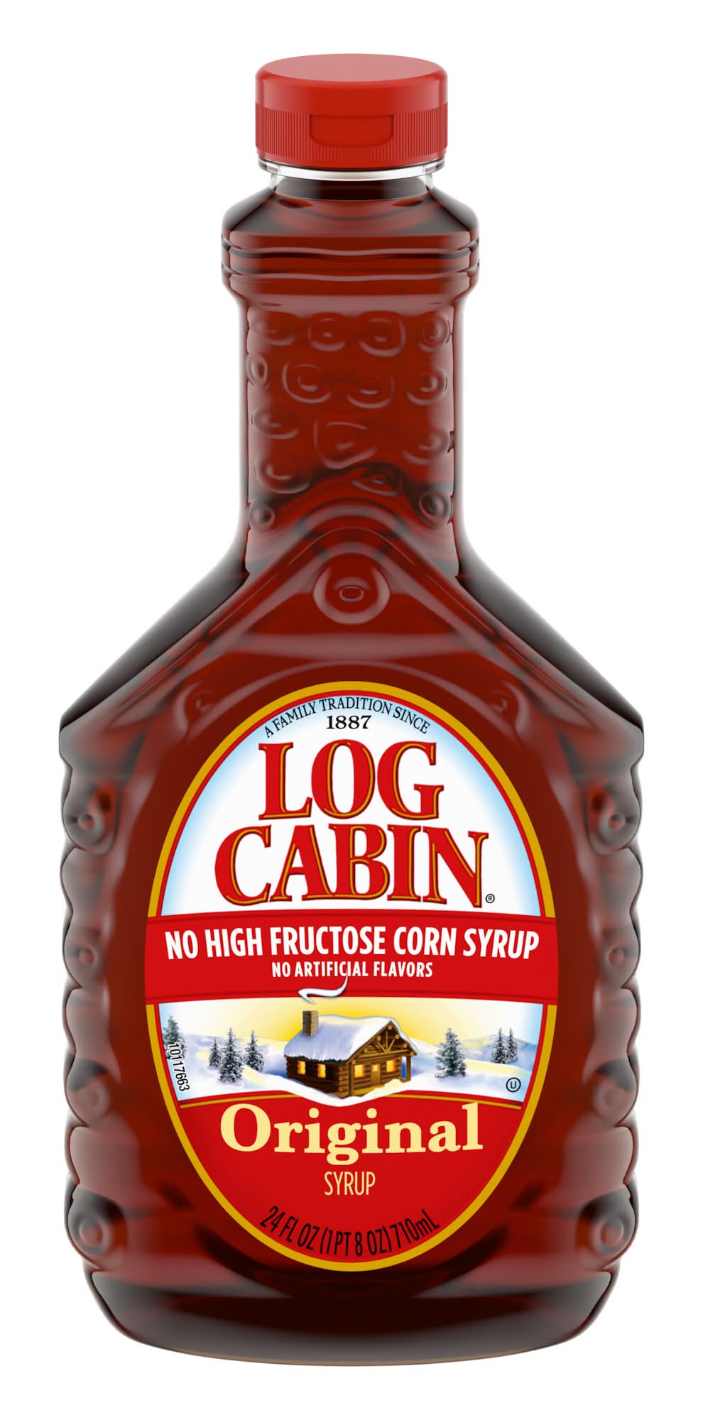Log Cabin Original No High Fructose Corn Syrup (24 fl oz)