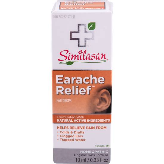 Homeopathic  Similasan Ear Relief Drops, 0.33 OZ
