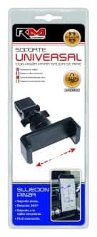 Soporte Universal Teléfono RM Connect por Pinza y Colocación Rejilla Aire