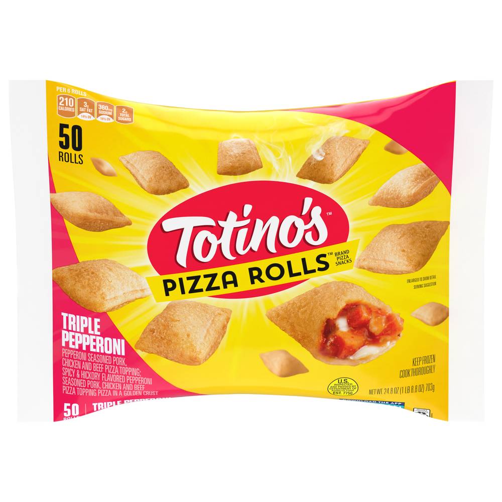 Totino's Triple Pepperoni Pizza Rolls (50 ct)