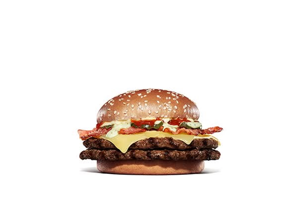 ダブルビーフ Big Mouth  ホワイトバーガー / Double Beef Big Mouth  White Burger