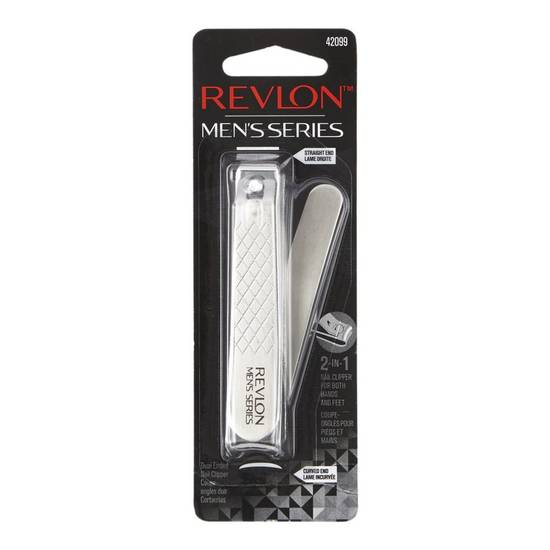 Revlon Men's Series Dual-Ended Nail Clipper (1 ea)