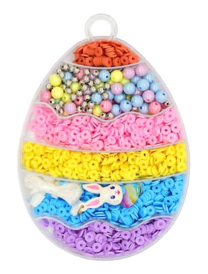 Easter Egg Clay Bead Kit By Creatology