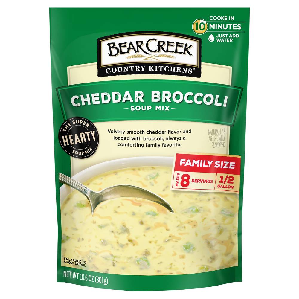 Bear Creek Country Kitchens Family Size Cheddar Broccoli Soup Mix (10.6 oz)