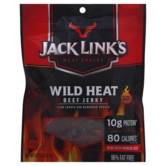 Jack Link's Wild Heat Extra Hot Beef Jerky (3.3 oz)