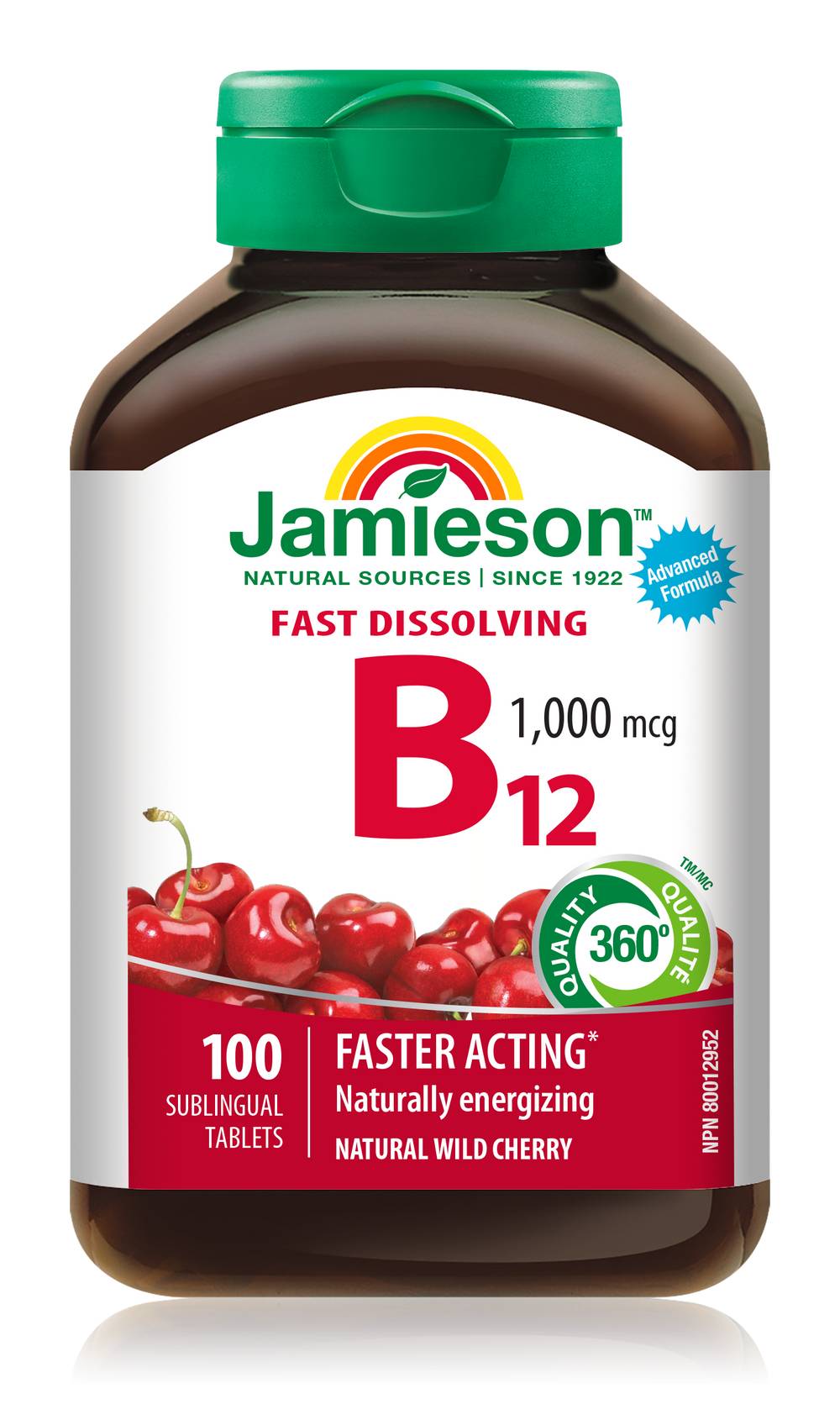 Jamieson Vitamin B12 Sublingual Tablets 1000 Mcg (30 g)